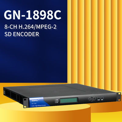 중국 SD IPTV OTT Headend Digital TV Encoder HD H264 To Ethernet IP Video Live Streaming One Stop Solution 협력 업체