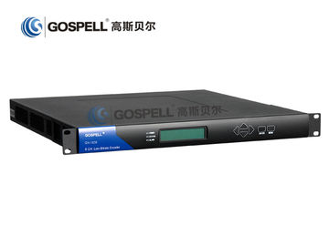 중국 고밀도 디지털 방식으로 텔레비젼 인코더 8 채널 MPEG-2 SD 인코더 협력 업체