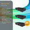 스마트 텔레비전 박스 하이브리드 DVB S2 STB 쿼드 코어 4K 안드로이드 10.0 알륀너 H6 2GB RAM 32GB ROM 2.4G/5GHz 와이파이 박스 협력 업체