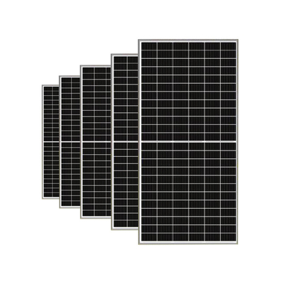 중국 400 와트 올 블랙 태양 전지 패널 단결정 410 모노 태양 전지 패널 420W 도매 태양 전지 패널 제조 업체 협력 업체